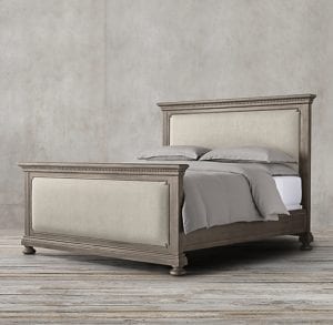 ST. JAMES PANEL FABRIC BED WITH FOOTBOARD