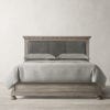 ST. JAMES PANEL LEATHER BED