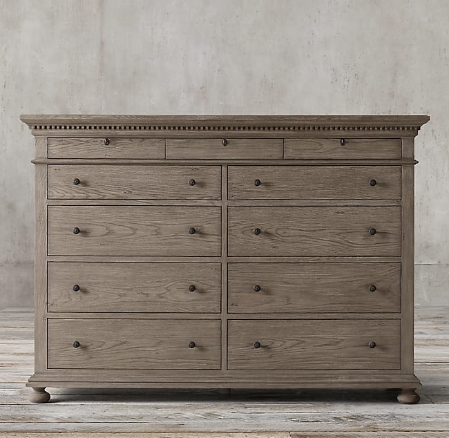 ST. JAMES 11 DRAWER DRESSER 1 - ST. JAMES 11-DRAWER DRESSER