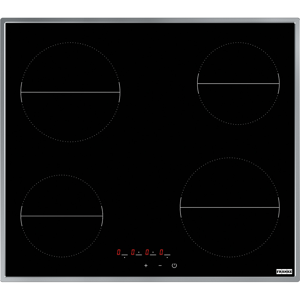 PP001 108.0530.025 nd1000w - Franke Vetroceramica FHR 604 C T XS Glass Black 108.0530.025 cooktop