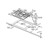 Bosch Serie | 6 Gas hob 75 cm Stainless steel PCQ7A5M90