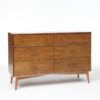 Mid-Century 6-Drawer Dresser – Acorn