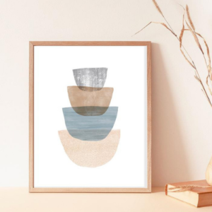 Geometric Printable Wall Art Neutral Wall Art