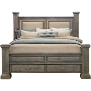 Motril Ash Queen Storage Bed