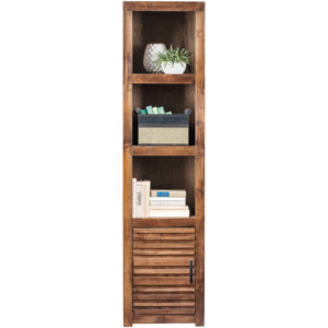 Vigo Whiskey Left Pier bookcases