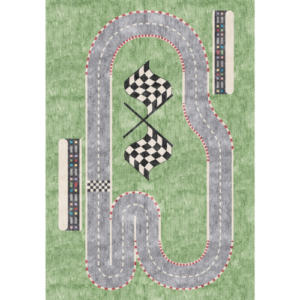 RACE TRACK KIDS RUG