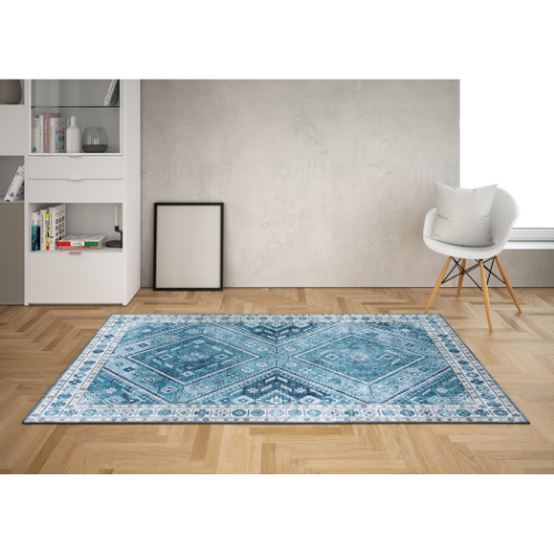 RO2 Mocha 1 r 2 - PREMIUM GEOMETRIC BLUE RUG RO3_TEAL_1-R