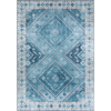 PREMIUM GEOMETRIC BLUE RUG RO3_TEAL_1-R