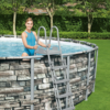 Bestway Power Steel Round Above Ground Pool Of Steel 610×132 Cm – No:56883