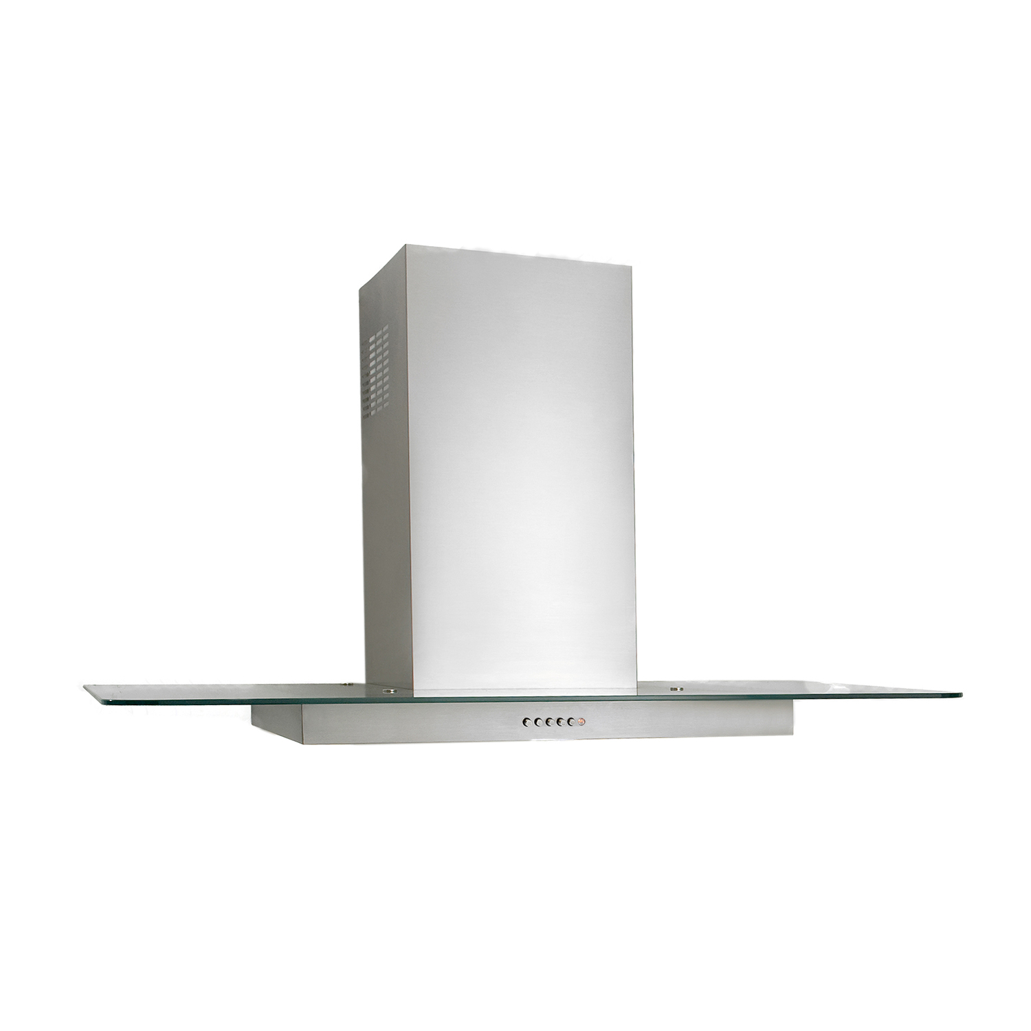 ECH 6364 GLX - Elba Flat hood, 60 cm, Stainless steel with glass ECH 6364 GLX