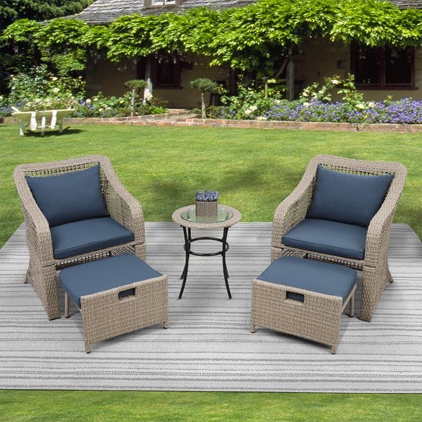 QOT13 1 - Outdoor Rattan set QOT013