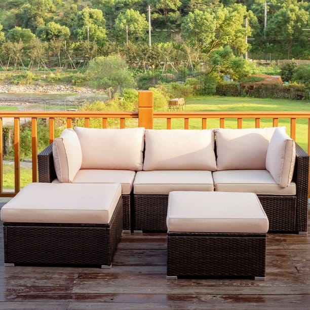 QOT4 - Outdoor Rattan set QOT004