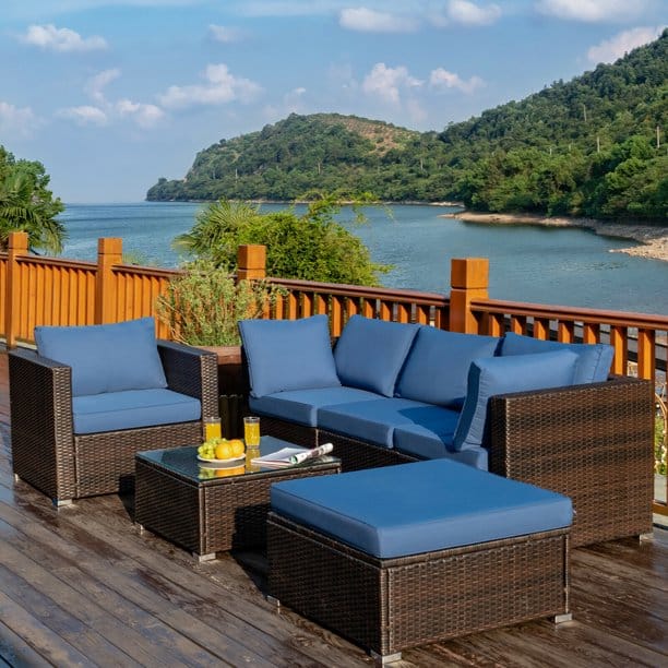 QOT5 1 - Outdoor Rattan set QOT005