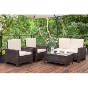 Outdoor Rattan set QOT009