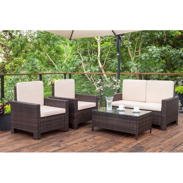 QOT9 - Outdoor Rattan set QOT009