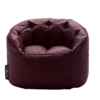 Luxury Leather Beanbag Chair 90 x 90 cm by bean2go