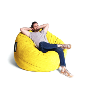 Giant Fabric BeanBag 115 x 90 cm by bean2go – Available with different colors