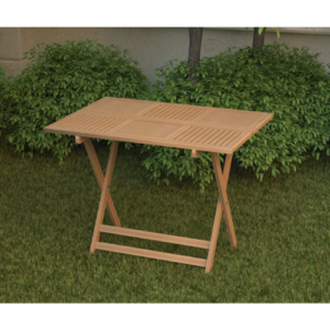 Dining table 120 x 80 cm folding for Garden