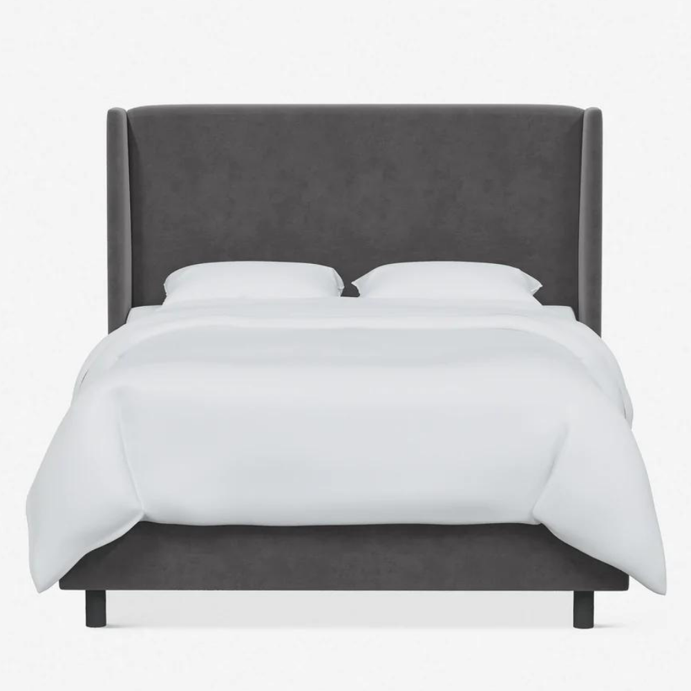 23 2 - Isitinn Bed - Grey Velvet