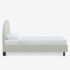 Alhad Bed -off-white Linen