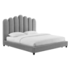 Allmaz Bed – Grey