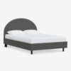 Alhad Bed – Grey Velvet