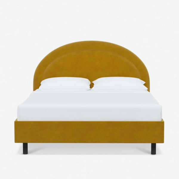 Alhad Bed – Citronella Velvet