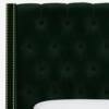 Ananda Bed – Emerald Velvet