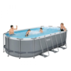 Bestway Power Steel Oval Above Ground Pool 5.49mx2.74mx1.22m 56710